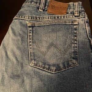 Wrangler work jeans. TWO pair